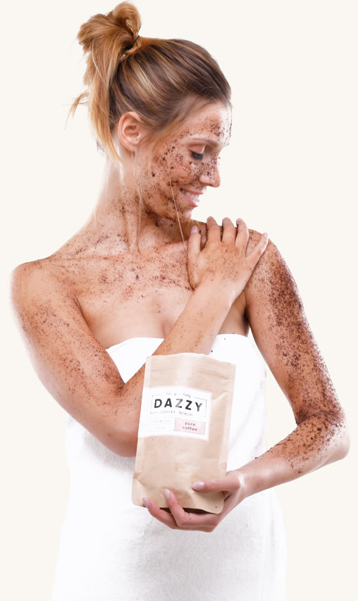 Using Dazzy scrub